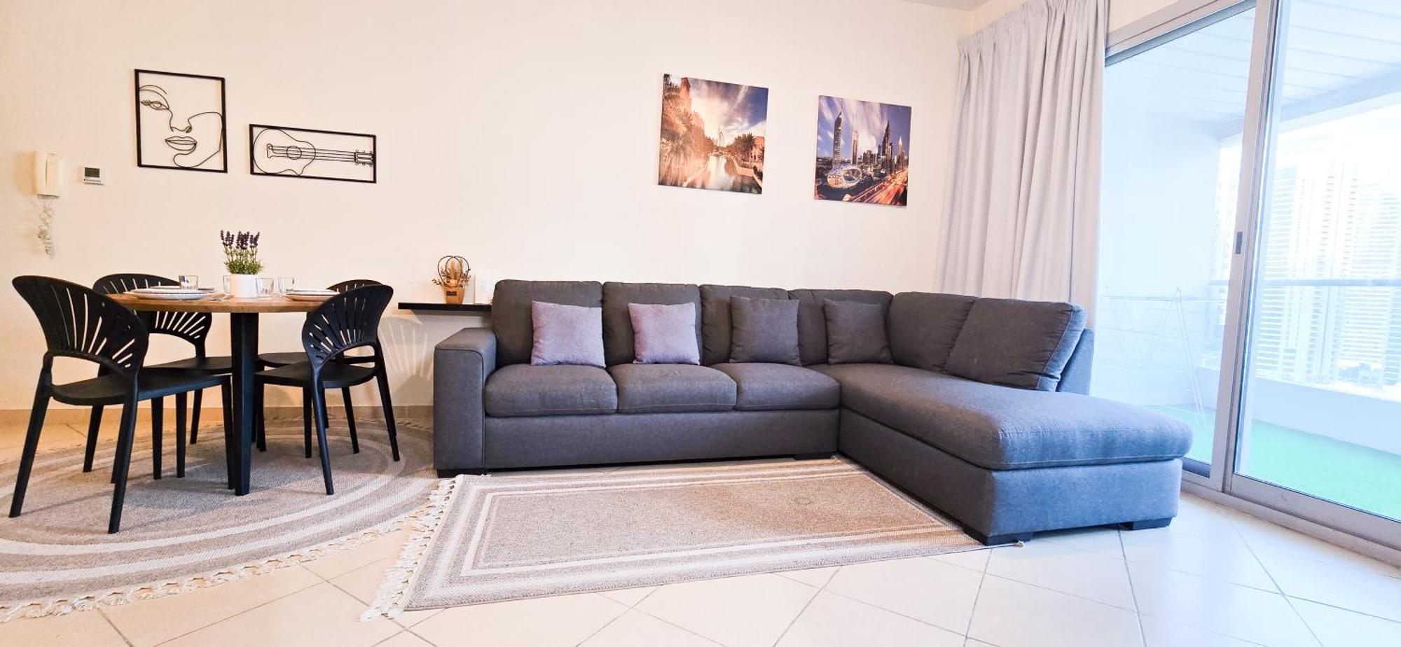 Spacious 2 Bed Apt At Marina High Floor Dubai Exterior foto